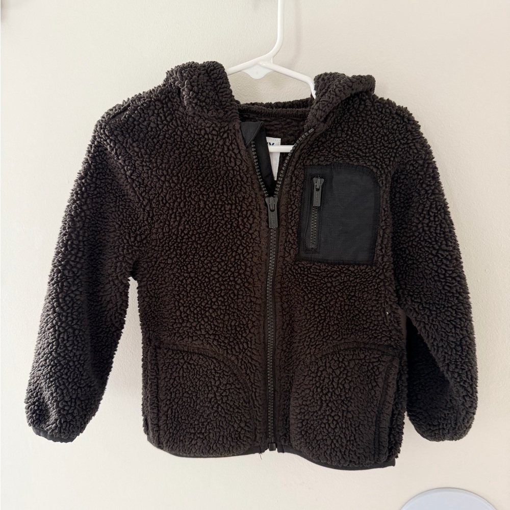 Old Navy Sherpa Jacket in Black